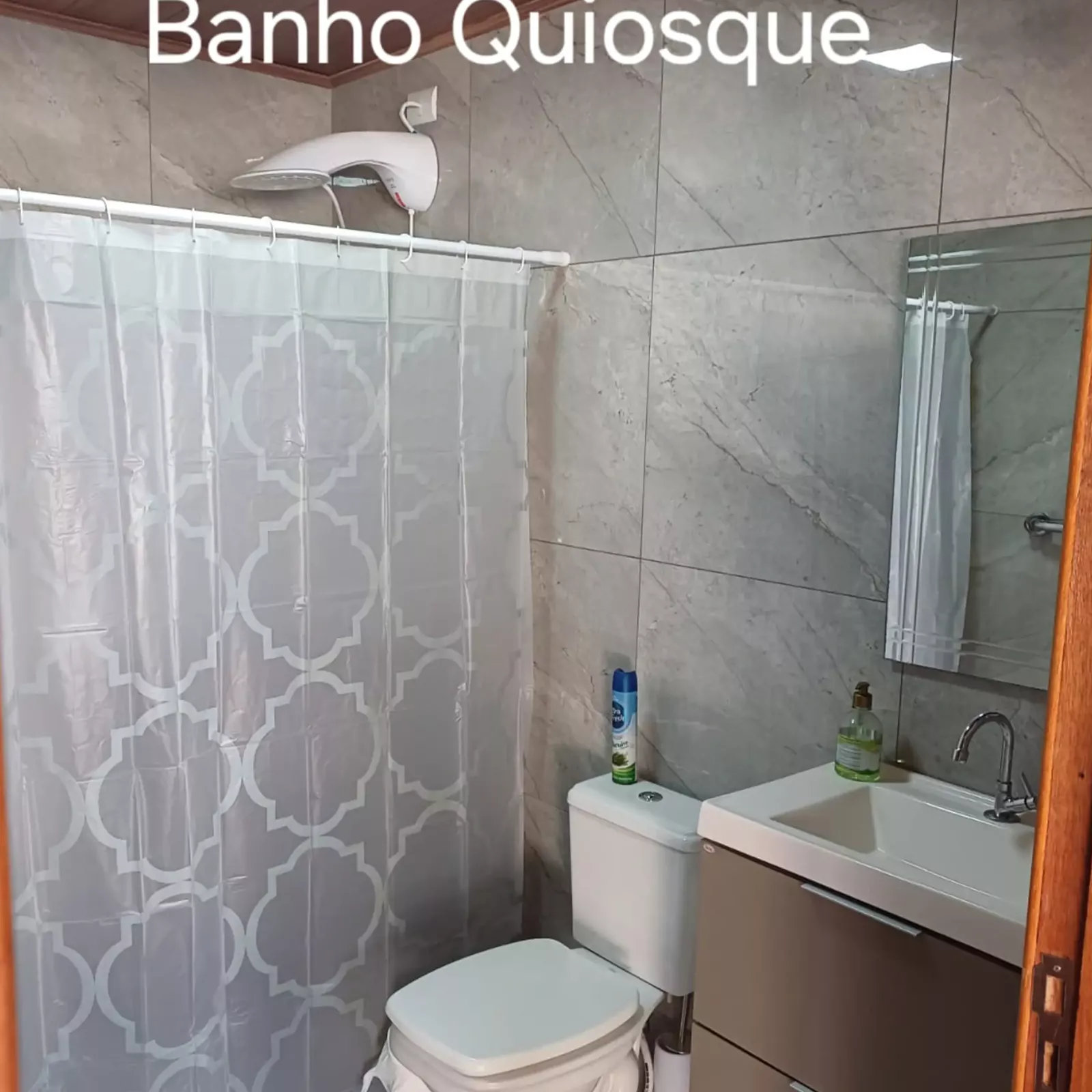 Banheiro quiosque 