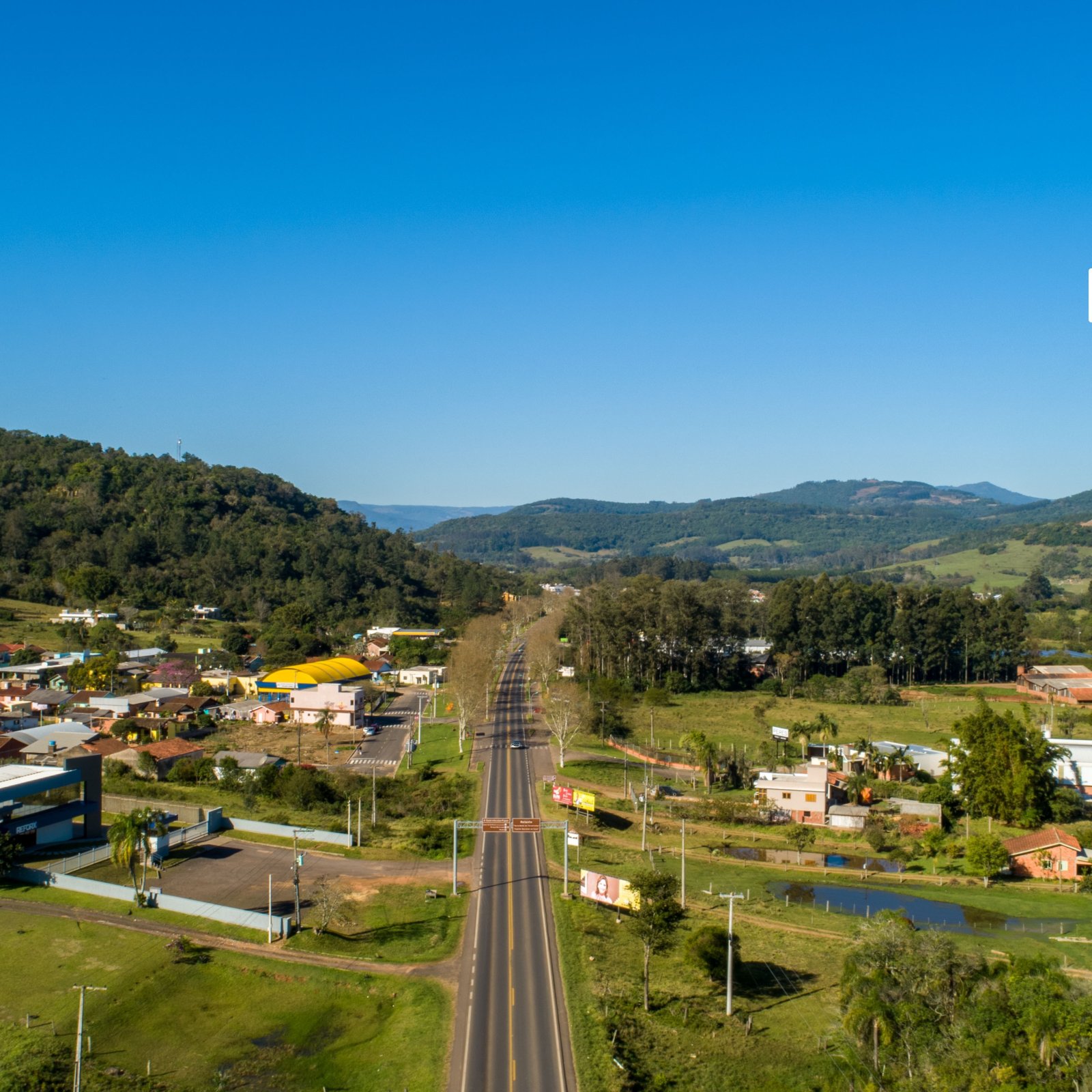 vista aérea da RS