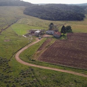 Fazenda vista de cima