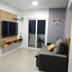 Apartamento com sacada